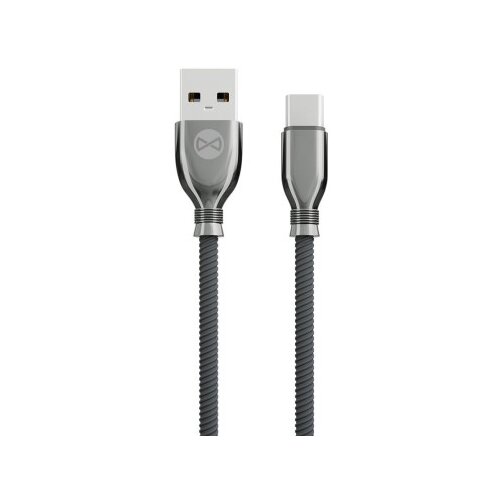 Forever Tornado kabl (USB- C) 1m 3A crni ( 21267 ) Cene