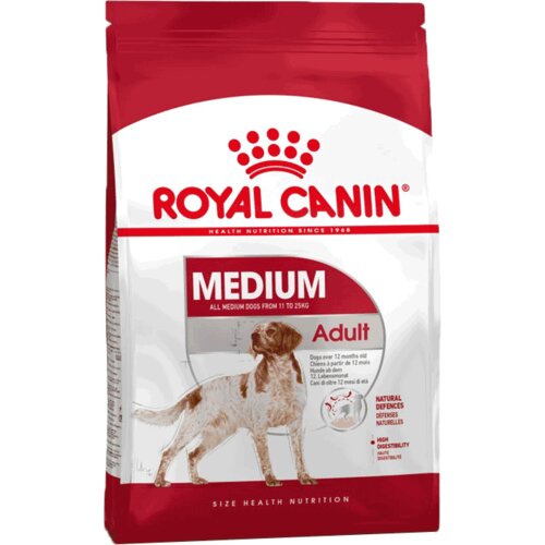 Royal Canin suva hrana za pse medium adult 1kg Slike