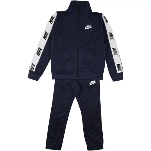 Nike Sportswear Jogging komplet tamno plava / bijela