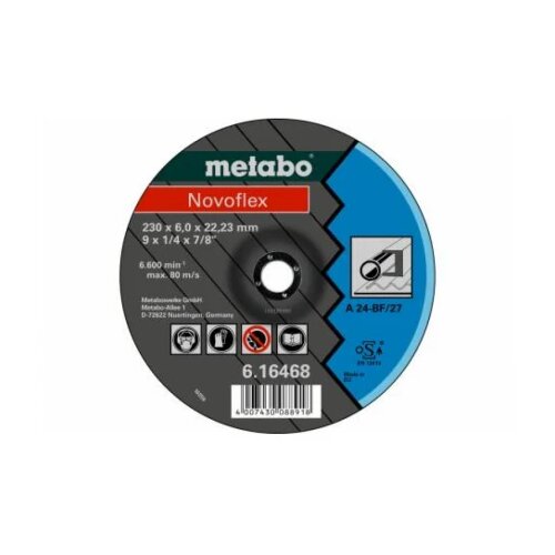 Metabo brusna ploca fi125x60 mm Novoflex celik Slike
