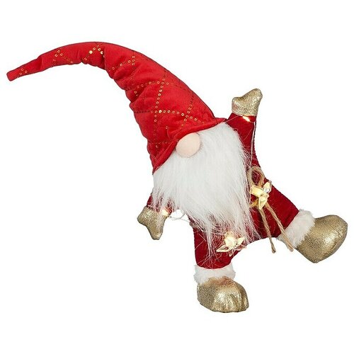 XXXL LED božićna ukrasna figura (D x Š x V: 22 x 10 x 42 cm, Crvena, Na baterijski pogon) Cijene