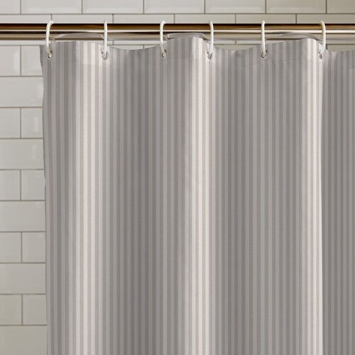 Catherine Lansfield Zavesa za tu&amp;scaron; 180x180 cm Timeless Stripe &amp;ndash; Slike