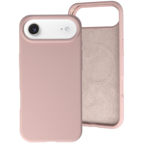 Onasi RainBow Liquid silikonski ovitek z MagSafe za iPhone 17 Air - roza Cene