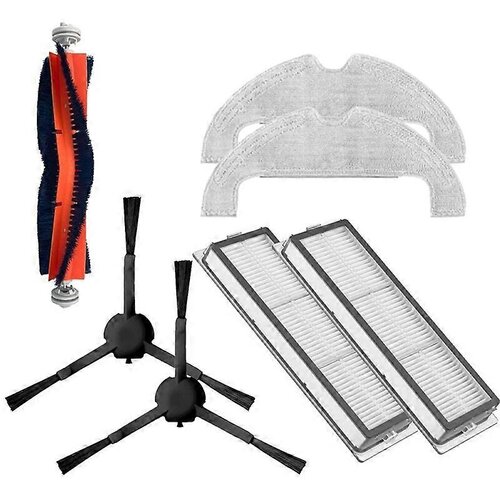 INORCO 1 komplet nadomestnih delov za krpo za ienje filtra z glavno stransko krtao, zdruljiv z robotskim sesalnikom Xiaomi Vacuum 2 Ultra STYTJ05ZHMHW, (21984056) Slike