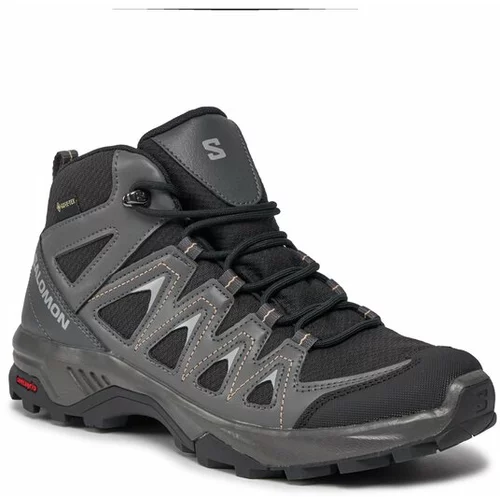 Salomon Trekking čevlji X Braze Mid GORE-TEX L47181200 Črna