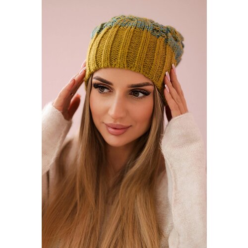 Kesi Cap with fleece Paryż K213 kiwi + turquoise Cijene
