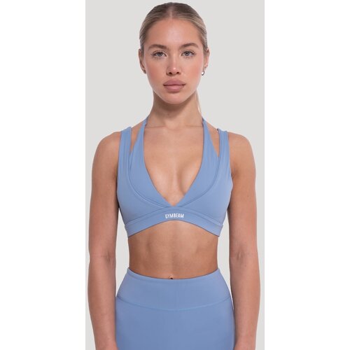 GymBeam Sportski grudnjak Flow Azure L Slike