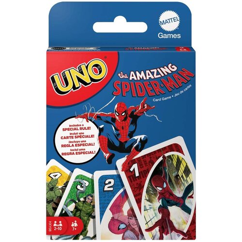 Mattel board game uno - the amazing spiderman - card game Cene