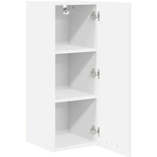 VidaXL viseći ormarić s policom riga 2 pcs bijelo 30 x 31 x 80 cm Slike