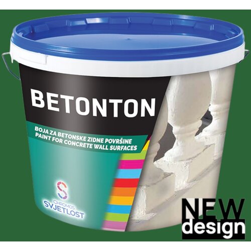 CHROMOS SVJETLOST Premaz za beton Betonton, zeleni, 0,75 l Slike