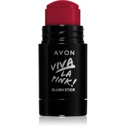 Avon Viva La Pink! kremasto rumenilo nijansa Purple Power 5,5 g