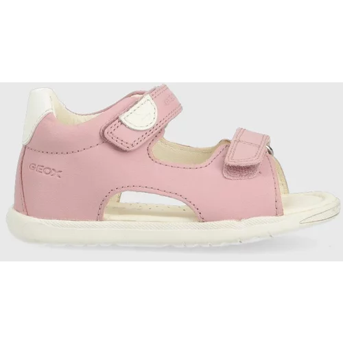 Geox Otroški sandali roza barva