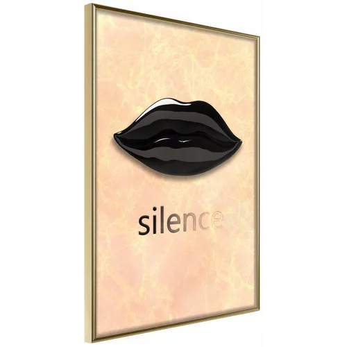  Poster - Silent Lips 20x30
