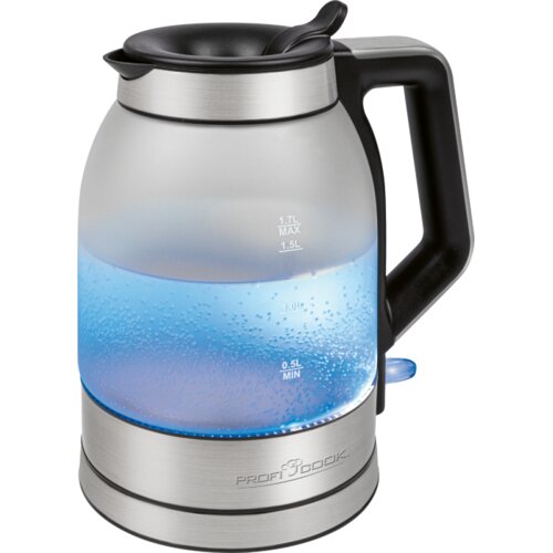 Proficook WKS 1215 G električni čajnik iz stekla 1,7 l, (5000115649) Cene