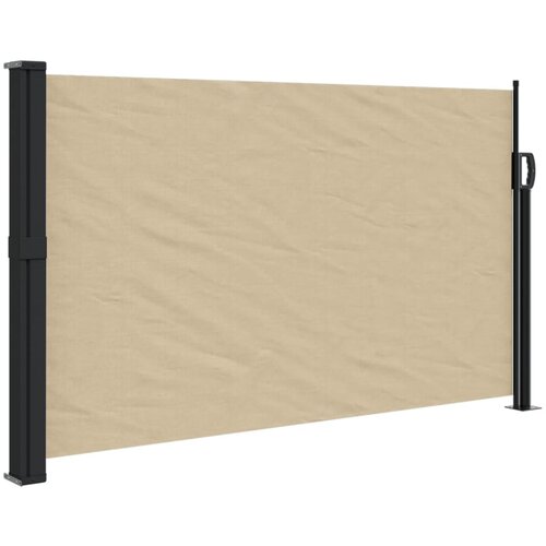 VidaXL Zložljiva stranska tenda bež 120x600 cm, (21204532) Slike