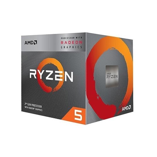 AMD RYZEN 5 3400G 3400G, 3700/4200 MHz, Socket AM4, Radeon RX Vega 11 Graphics Slike