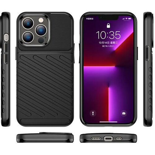  Maska za iPhone 15 Plus Thunder crna Cene