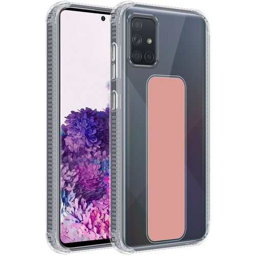  case, združljiv s samsungom v roza - zaščitni pokrov, narejen iz fleksibilnega silikona tpu z držalom in funkcijo stojala, (20604102) Cene
