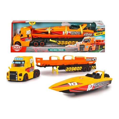 Kamion transporter sa čamcem ( 1044564 ) Cene