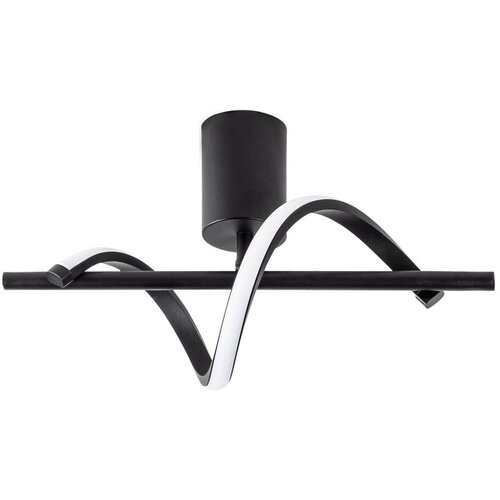 Opviq lights Crna LED stropna svjetiljka &amp;oslash; 7 cm Likma &amp;ndash; Slike