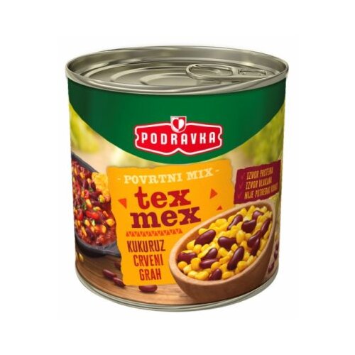 Podravka meksicki mix kukuruz i crveni grah 340G Cene