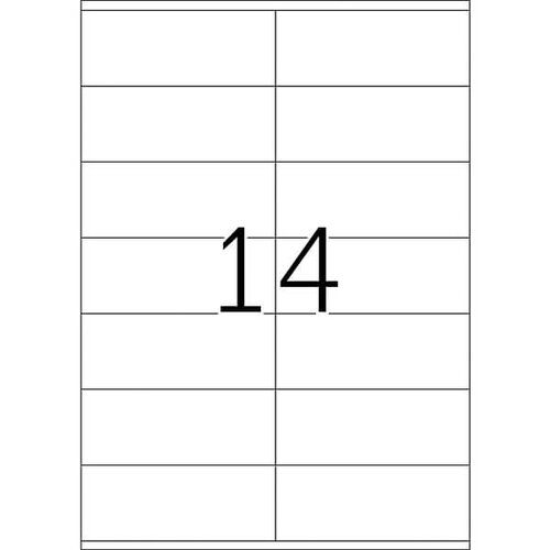 Optima etikete 477, 105 x 41 mm Cene