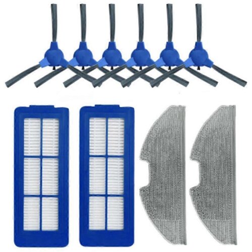 INORCO Za Robovac G10 G30 Hibridni Nadomestni Filter Mop Krpo Stranska Krtača Robotski Sesalnik Nadomestni Par, (21842314) Cene