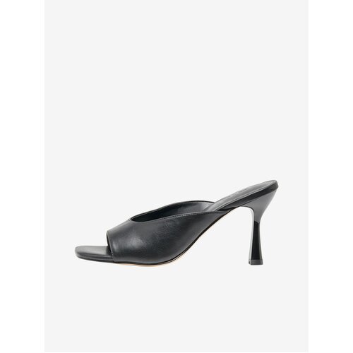Only Black Women's Heeled Slippers Aiko - Women Cene