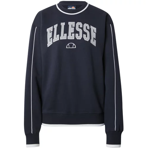 Ellesse Sweater majica 'Lonrenzo' mornarsko plava / svijetlosiva / bijela