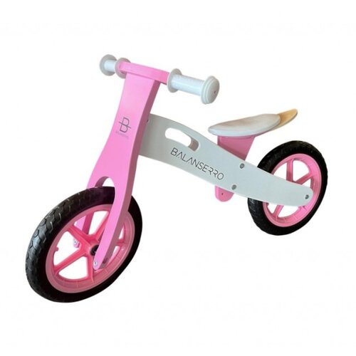  Balansero Drveni BALANCE BIKE Roze Cene