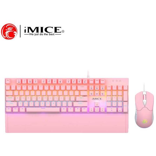  MEHANICKA TASTATURA I MIS KOMBO MK-X10 PINK IMICE Cijene