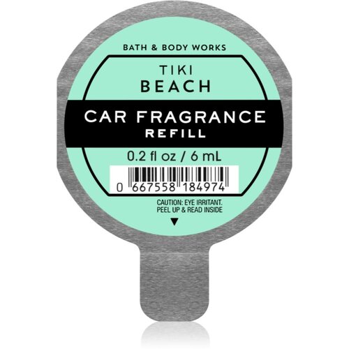 Bath &amp;amp; Body Works Tiki Beach di&amp;scaron;ava za avto nadomestno polnilo 6 ml Slike