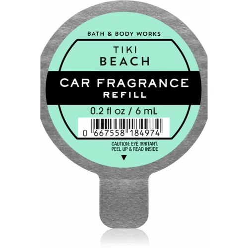 Bath & Body Works Tiki Beach miris za auto zamjensko punjenje 6 ml