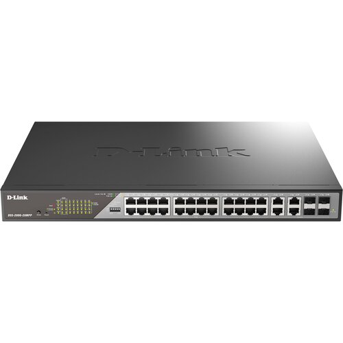 D-link DSS-200G-28MP/E 28-Port Desktop Gigabit PoE Switch Cijene