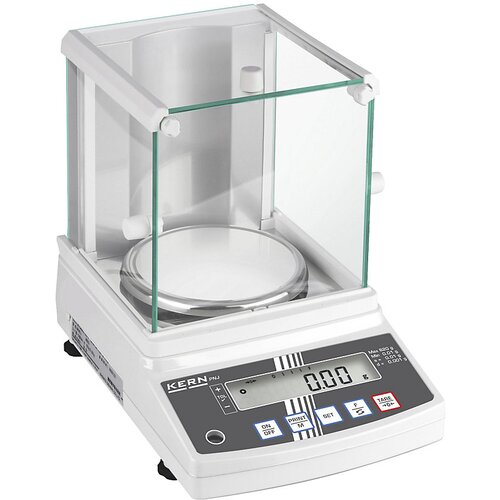 Kern Natančna tehtnica, samodejna nastavitev, možnost umerjanja, razpon tehtanja do 620 g, ločljivost 0,001 g, plošča za tehtanje 140 mm Cene
