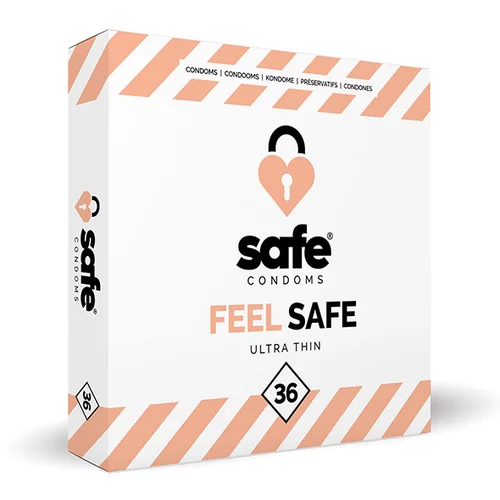 SAFE Ultra tanki kondomi - Feel, 36 kom
