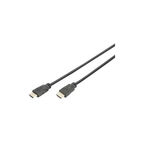 Digitus HDMI priključni kabel 5.00 m DK-330123-050-S audio povratni kanal (arc), sa zaštitom, podržava HDMI, high speed