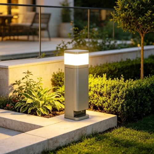 Brilagi Spolja&amp;scaron;nja lampa sa 2 SCHUKO utičnice PILLAR 1xG9/11W/230V IP44 siva Slike