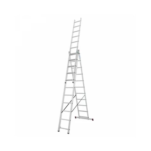  krause corda trodelne aluminijumske merdevine 3x11 - 6,45m Slike