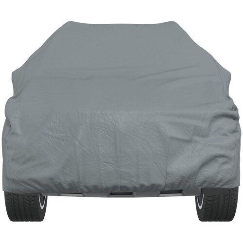  Automobilska navlaka za cijeli SUV siva M od netkane tkanine Slike