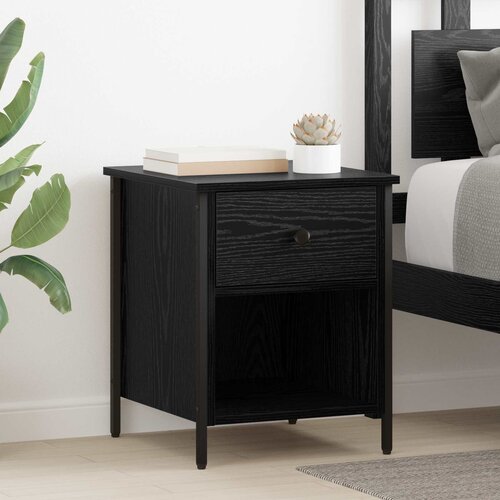  Noćni ormar 2 pcs Crni hrast 40 x 42 x 50 cm Konstruirano drvo Cijene