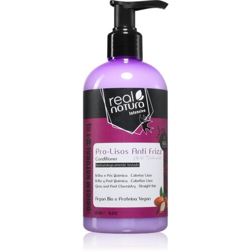 Real Natura Pro - Lisos Anti Frizz balzam proti krepastim lasem 300 ml Slike
