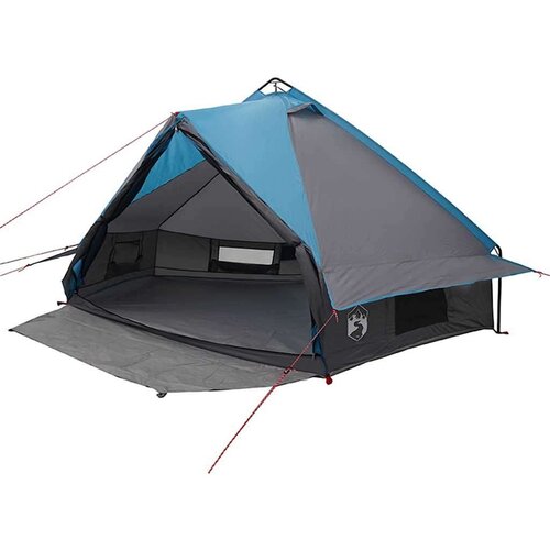  Teepee &amp;scaron;ator s krovom Plava i siva 490 x 410 x 210 cm Slike