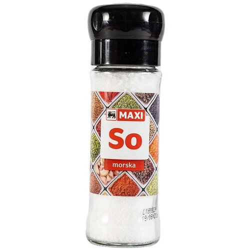 Nepoznato Morska so MAXI sa mlinom 120g Cene