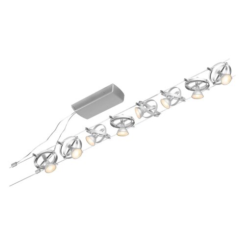 PAULMANN 94490 - SET 8xGU5,3/7,5W spot svetiljka CARDAN 230V mat hrom Slike
