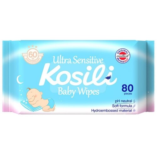 Kosili Vlažne maramice plave 80kom Cene
