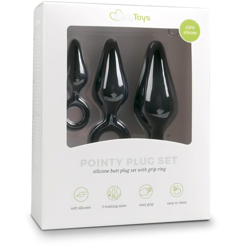 EasyToys - Anal Collection set crnih analnih cepova Slike