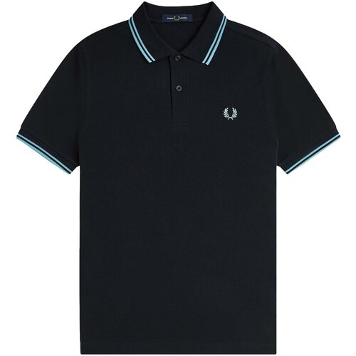 Fred Perry Polo majice kratki rokavi Fp Twin Tipped Shirt Modra Slike