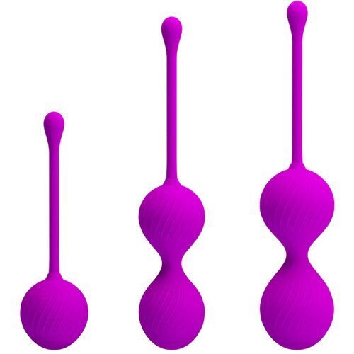 Pretty Love Komplet vaginalnih kroglic Three-In-One Slike