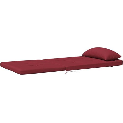 VidaXL Jastuci za stolicu Adirondack 2 kom boja vina od tkanine Oxford Slike